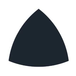 Как нарисовать криволинейный треугольник с помощью CSS