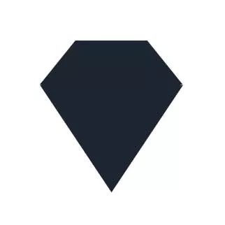 Как нарисовать знак алмаза с помощью CSS