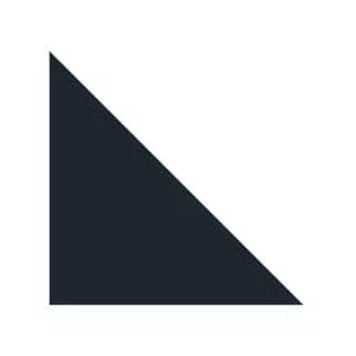 Как нарисовать прямоугольный треугольник с помощью CSS