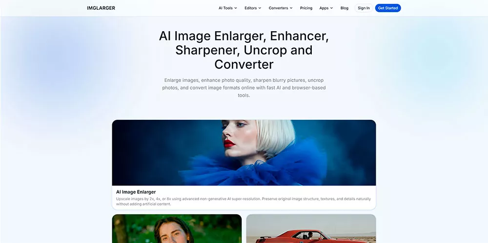 AI Image Enlarger