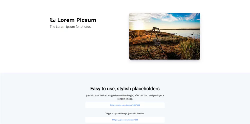 Lorem Picsum