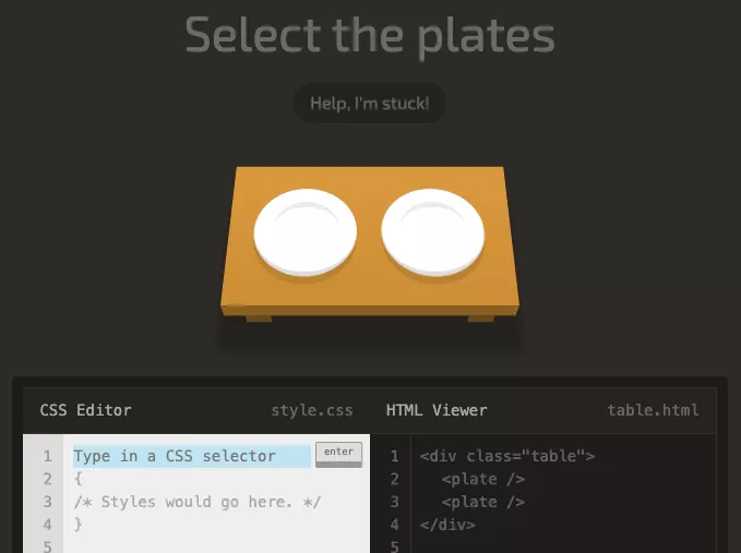 CSS Dinner