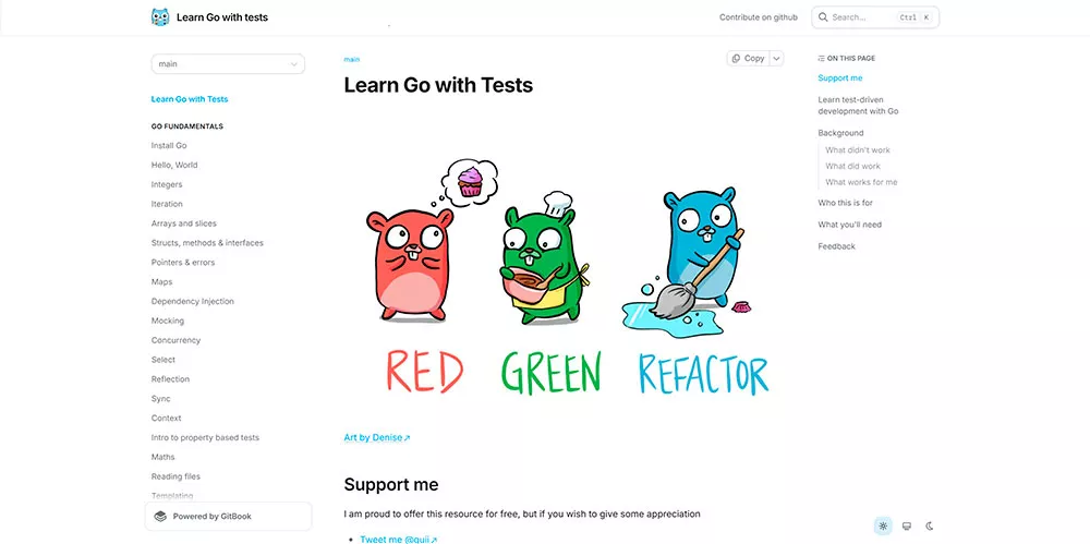 Learn Go with Tests