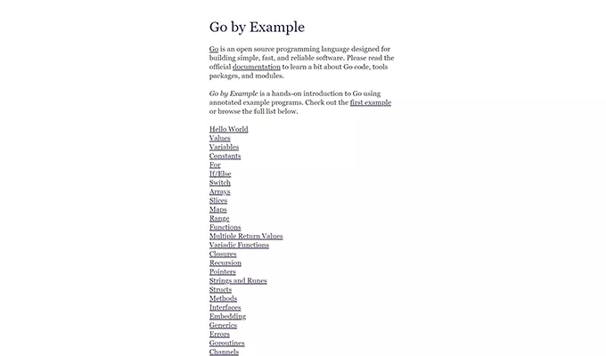 Go by Example