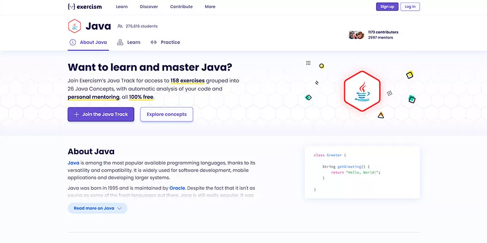 Exercism — Java Track