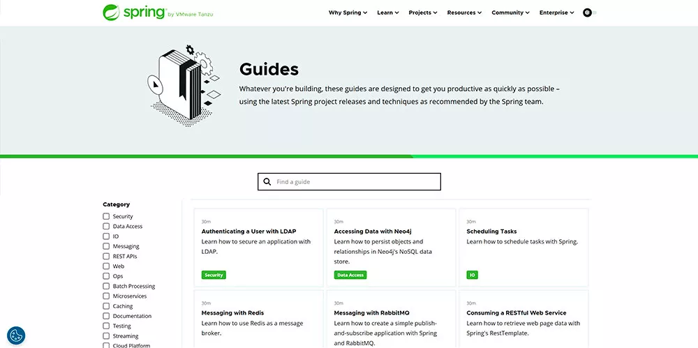 Spring Guides