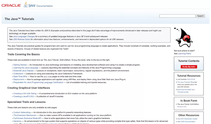 java tutorials