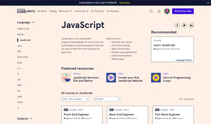 codecademy