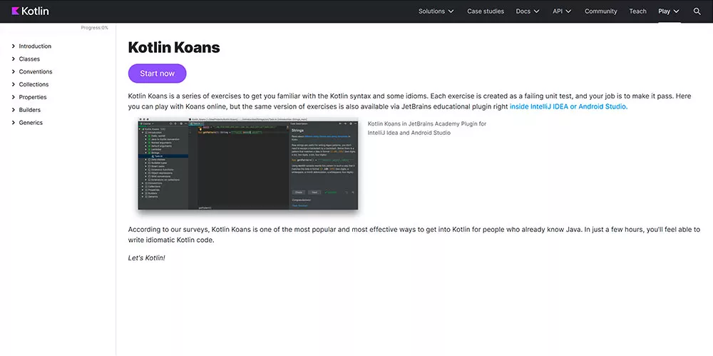 Kotlin Koans