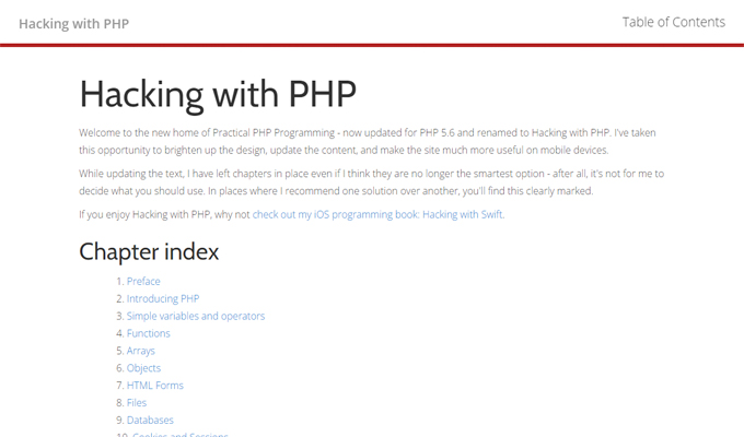 Hacking with PHP