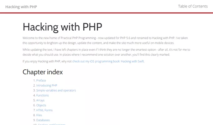 Hacking with PHP