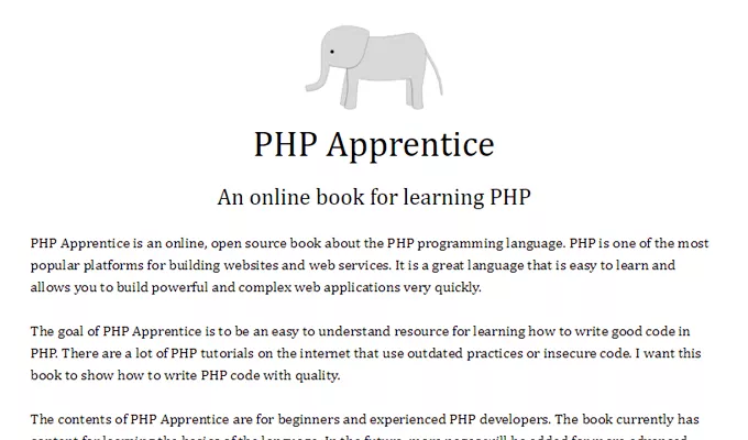 php apprentice