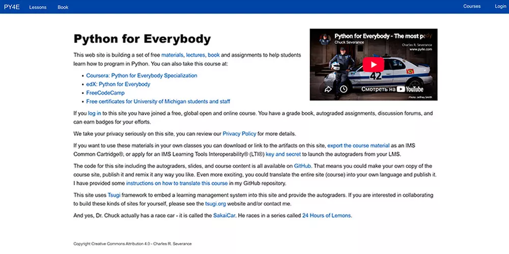 Python for Everybody