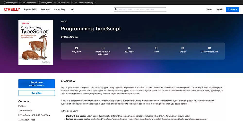 Programming TypeScript (Борис Черный)