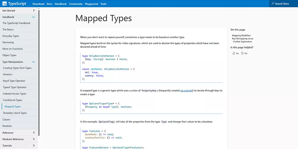 Utility Types Reference