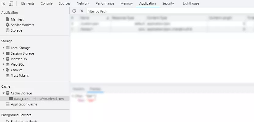 cacheStorage в Chrome