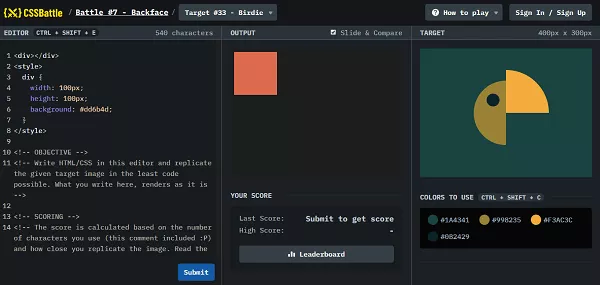 CSS Battle
